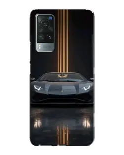 Чехол для Vivo X60 с картинкой «Lamborghini золотые линии» Чехол для Vivo X60 с картинкой «Lamborghini золотые линии»