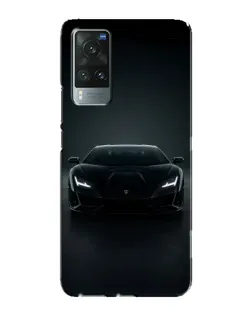 Чехол для Vivo X60 с картинкой «Черный Lamborghini Aventador» Чехол для Vivo X60 с картинкой «Черный Lamborghini Aventador»