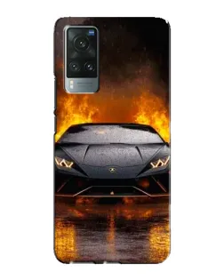 Чехол для Vivo X60 с картинкой «Lamborghini в огне» Чехол для Vivo X60 с картинкой «Lamborghini в огне»