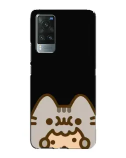 Чохол для Vivo X60 з картинкою «Пушин на чорному» Чохол для Vivo X60 з картинкою «Пушин на чорному»