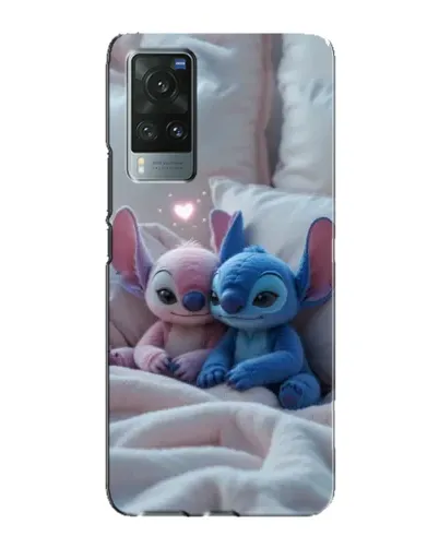 Чехол для Vivo X60 с картинкой «Плюшевые Стич Ангел» Чехол для Vivo X60 с картинкой «Плюшевые Стич Ангел»