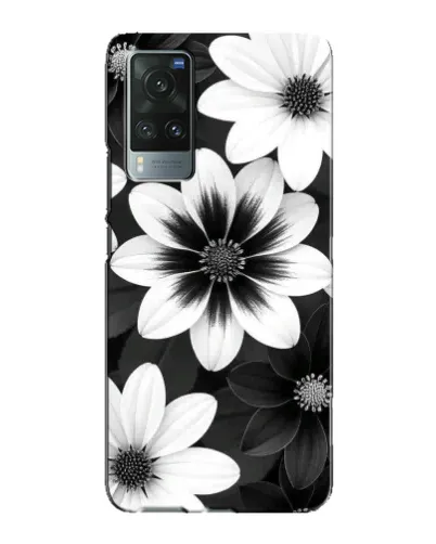 Чохол для Vivo X60 з картинкою «Монохромні айстри» Чохол для Vivo X60 з картинкою «Монохромні айстри»