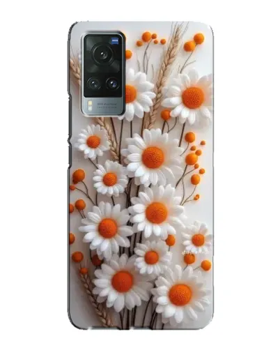 Чохол для Vivo X60 з картинкою «Білі сухоцвіти» Чохол для Vivo X60 з картинкою «Білі сухоцвіти»