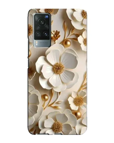 Чохол для Vivo X60 з картинкою «Білі паперові квіти» Чохол для Vivo X60 з картинкою «Білі паперові квіти»