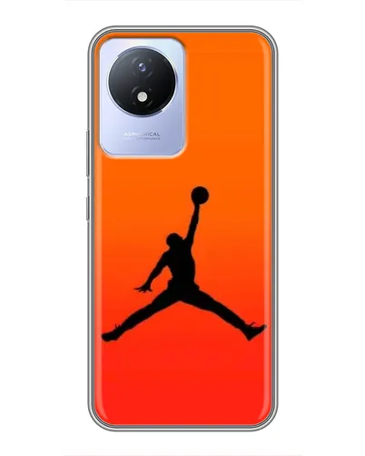 Чехол для Vivo Y02 с картинкой «Jordan Sunset»
