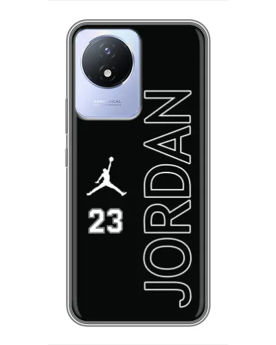 Чехол для Vivo Y02 с картинкой «Jordan Vertical»