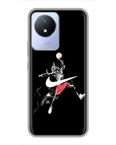 Чехол для Vivo Y02 с картинкой «Jordan Jumpman»