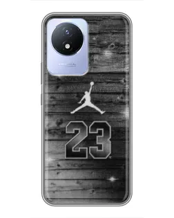 Чехол для Vivo Y02 с картинкой «Jordan Carbon 23»