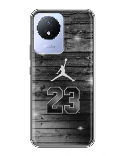 Чехол для Vivo Y02 с картинкой «Jordan Carbon 23»