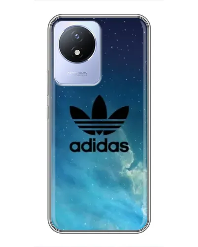 Чехол для Vivo Y02 с картинкой «Adidas Stone Logo»