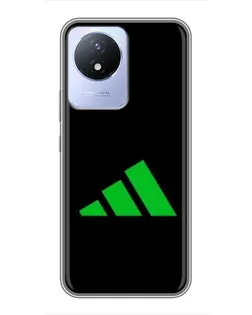 Чехол для Vivo Y02 с картинкой «Adidas Abstract»