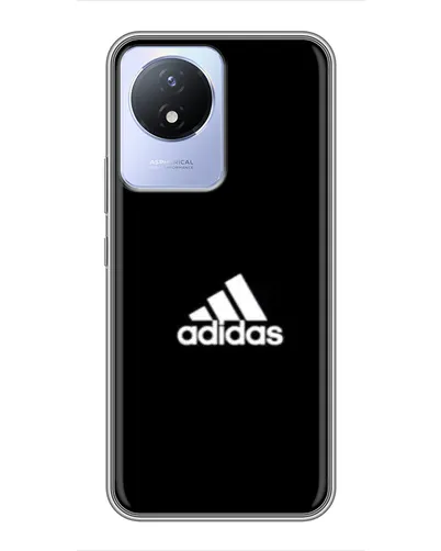 Чехол для Vivo Y02 с картинкой «Adidas Red Style»