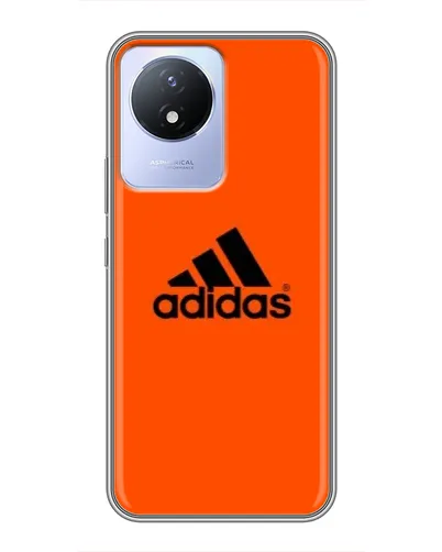 Чехол для Vivo Y02 с картинкой «Adidas Ukraine»