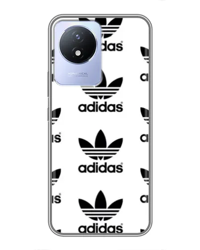 Чехол для Vivo Y02 с картинкой «Adidas Pattern»