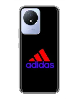 Чехол для Vivo Y02 с картинкой «Классический Adidas»