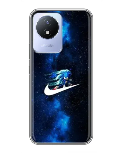 Чехол для Vivo Y02 с картинкой «Звездный путь Nike»