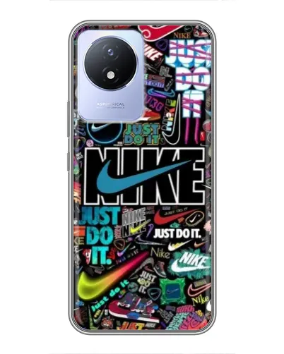 Чохол для Vivo Y02 з картинкою «Яскравий колаж Nike» Чохол для Vivo Y02 з картинкою «Яскравий колаж Nike»
