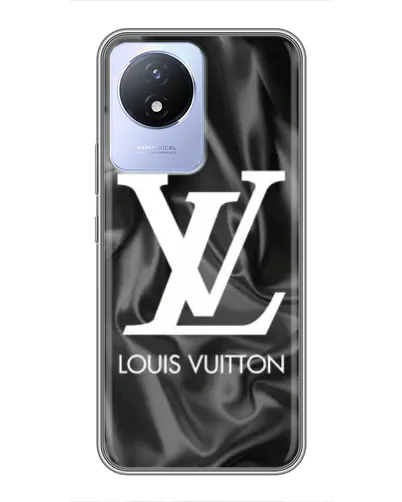 Чехол для Vivo Y02 с картинкой «Шелковый Louis Vuitton»