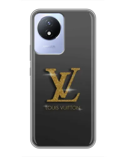 Чехол для Vivo Y02 с картинкой «Градиент Louis Vuitton»