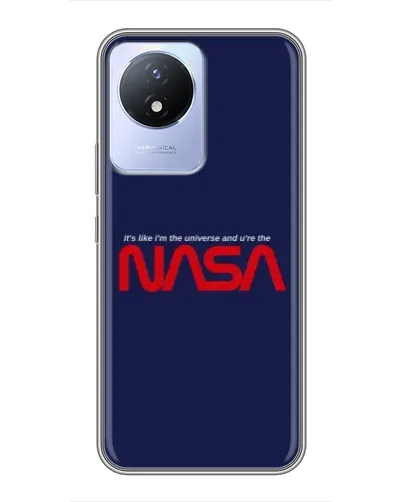 Чехол для Vivo Y02 с картинкой «NASA — глубокий космос» Чехол для Vivo Y02 с картинкой «NASA — глубокий космос»