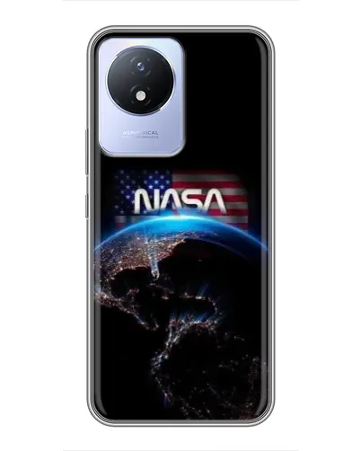 Чехол для Vivo Y02 с картинкой «Земля из космоса NASA» Чехол для Vivo Y02 с картинкой «Земля из космоса NASA»