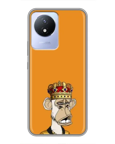Чехол для Vivo Y02 с картинкой «Золотая обезьяна Bored Ape» Чехол для Vivo Y02 с картинкой «Золотая обезьяна Bored Ape»