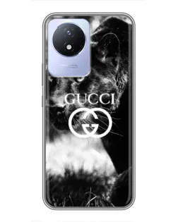 Чохол для Vivo Y02 з картинкою «Gucci — дика природа» Чохол для Vivo Y02 з картинкою «Gucci — дика природа»