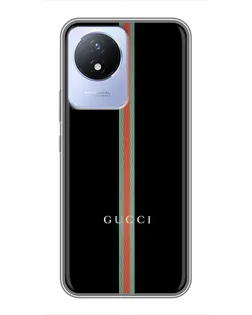 Чохол для Vivo Y02 з картинкою «Gucci — строга лінія» Чохол для Vivo Y02 з картинкою «Gucci — строга лінія»