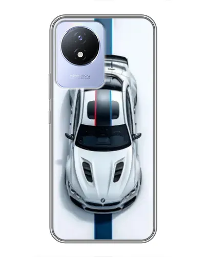 Чехол для Vivo Y02 с картинкой «Вид сверху — BMW M» Чехол для Vivo Y02 с картинкой «Вид сверху — BMW M»