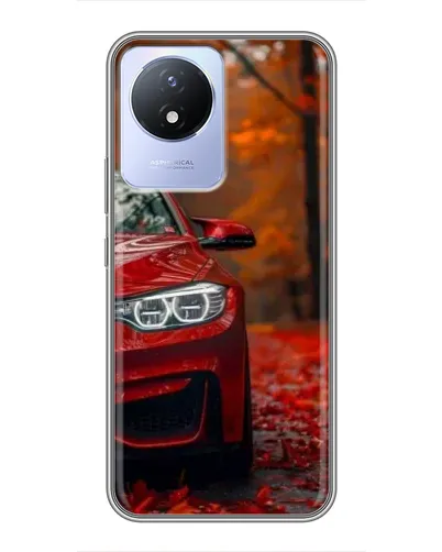 Чехол для Vivo Y02 с картинкой «Осенняя BMW M4» Чехол для Vivo Y02 с картинкой «Осенняя BMW M4»