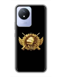 Чохол для Vivo Y02 з картинкою «PUBG — помаранчевий градієнт» Чохол для Vivo Y02 з картинкою «PUBG — помаранчевий градієнт»