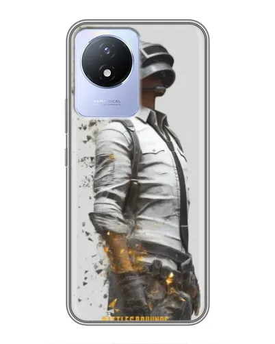 Чехол для Vivo Y02 с картинкой «PUBG — боец в пыли» Чехол для Vivo Y02 с картинкой «PUBG — боец в пыли»