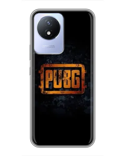 Чехол для Vivo Y02 с картинкой «PUBG — золотой логотип» Чехол для Vivo Y02 с картинкой «PUBG — золотой логотип»