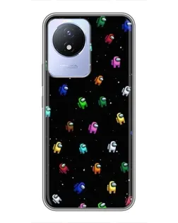 Чохол для Vivo Y02 з картинкою «Екіпаж Among Us» Чохол для Vivo Y02 з картинкою «Екіпаж Among Us»