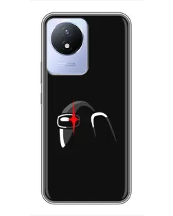 Чохол для Vivo Y02 з картинкою «Among Us шолом» Чохол для Vivo Y02 з картинкою «Among Us шолом»