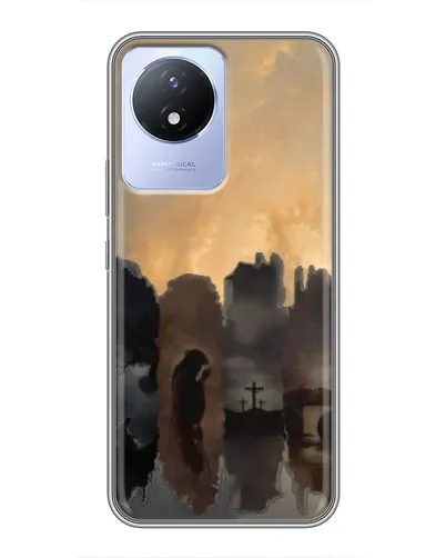 Чехол для Vivo Y02 с картинкой «Дорога к вере»