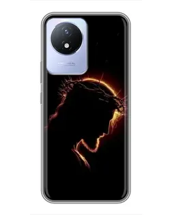 Чехол для Vivo Y02 с картинкой «Терновый венец»