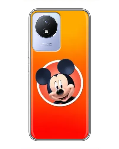 Чехол для Vivo Y02 с картинкой «Mickey в круге» Чехол для Vivo Y02 с картинкой «Mickey в круге»