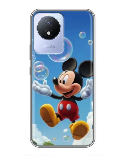 Чехол для Vivo Y02 с картинкой «Mickey и мыльные пузыри» Чехол для Vivo Y02 с картинкой «Mickey и мыльные пузыри»
