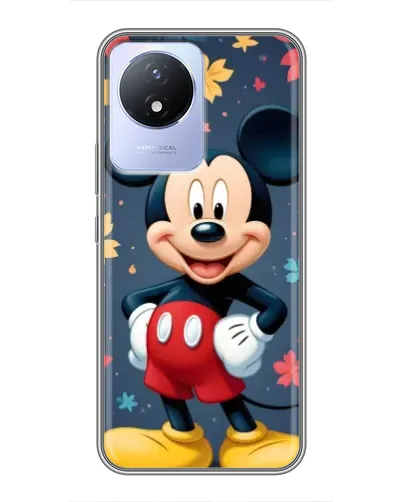 Чехол для Vivo Y02 с картинкой «Осенний Mickey Mouse» Чехол для Vivo Y02 с картинкой «Осенний Mickey Mouse»