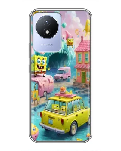 Чехол для Vivo Y02 с картинкой «Монстр-трак приключения»
