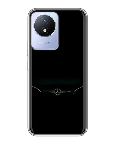 Чехол для Vivo Y02 с картинкой «Mercedes Stealth Look»