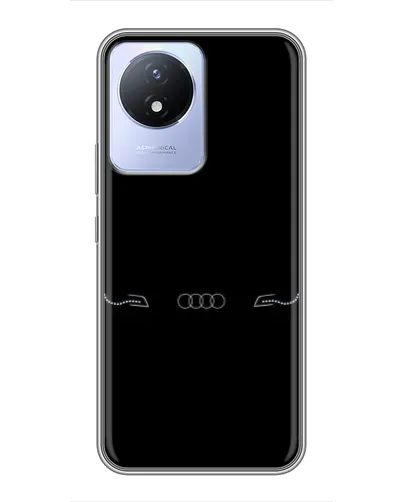 Чехол для Vivo Y02 с картинкой «Audi — световой подпись» Чехол для Vivo Y02 с картинкой «Audi — световой подпись»