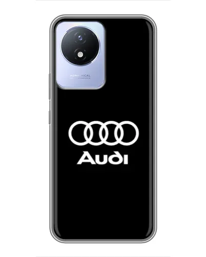 Чехол для Vivo Y02 с картинкой «Классическое лого Audi» Чехол для Vivo Y02 с картинкой «Классическое лого Audi»