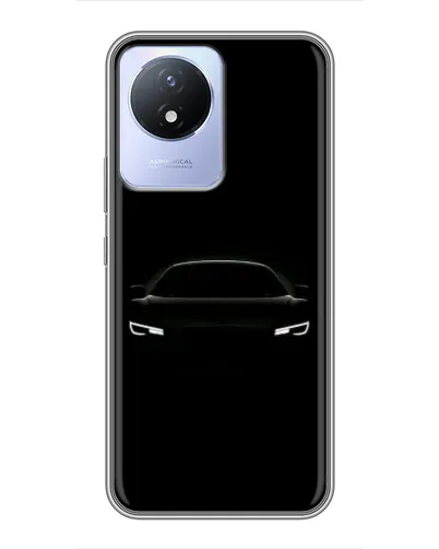 Чехол для Vivo Y02 с картинкой «Взгляд Audi в темноте» Чехол для Vivo Y02 с картинкой «Взгляд Audi в темноте»