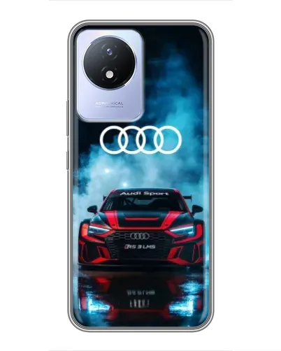 Чехол для Vivo Y02 с картинкой «Audi Sport — неон» Чехол для Vivo Y02 с картинкой «Audi Sport — неон»