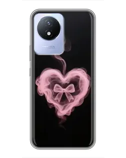 Чохол для Vivo Y02 з картинкою «Димчасте серце» Чохол для Vivo Y02 з картинкою «Димчасте серце»