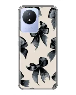 Чехол для Vivo Y02 с картинкой «Банты Coquette»