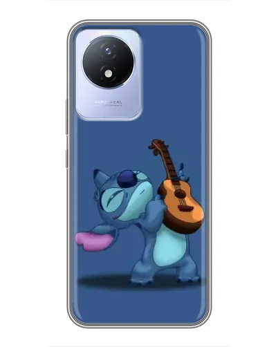 Чехол для Vivo Y02 с картинкой «Стич с укулеле» Чехол для Vivo Y02 с картинкой «Стич с укулеле»