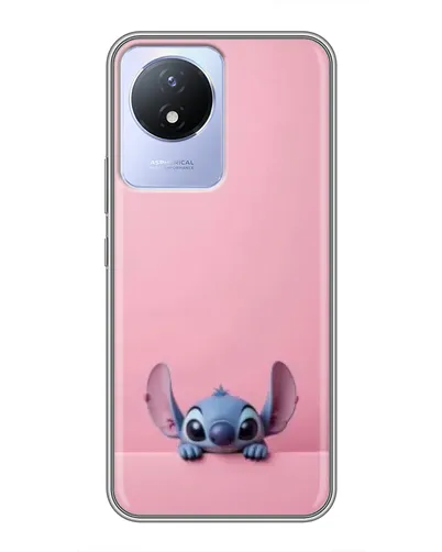 Чехол для Vivo Y02 с картинкой «Stitch выглядывает» Чехол для Vivo Y02 с картинкой «Stitch выглядывает»